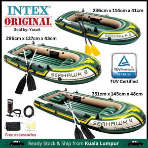 Intex Seahawk Inflatable Boat Kayak 2/3/4 Person
