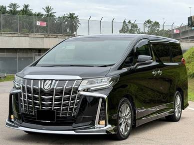 2017 Toyota Alphard S A PACKAGE TYPE BLACK