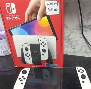 Nintendo switch oled fullset with box
