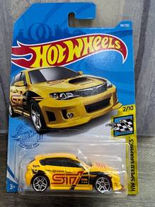 Hotwheels HW Subaru WRX STI Yellow