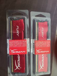 2x8GB Kingston HyperX Fury DDR3 1600MHz RAM memory