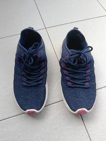 Power Navy Blue Mesh Sneakers Wave Raven