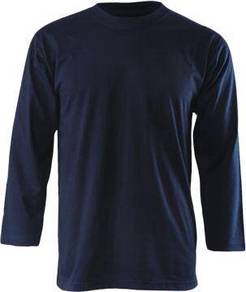 T-shirt Plain Round Neck Enzo Code 1200N Navy