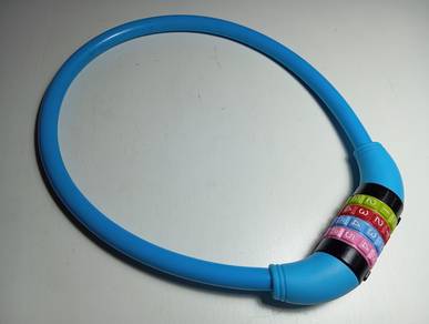 Bicycle Cable Lock 4 Digit Combination