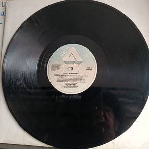 Boney M. Megamix Vinyl Record piring hitam