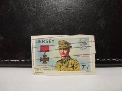 1971 Jersey Stamp Victoria Cross Award Recipient