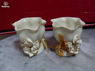 Ceramic Holders - Pair (New)