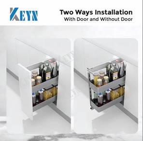 3 Layer Multifunction Kitchen Cabinet