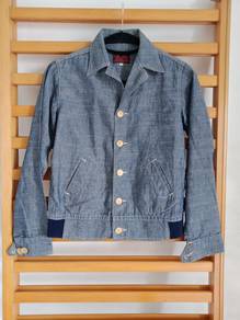 Evisu/ Evis chambray work jacket make in Osaka LVC