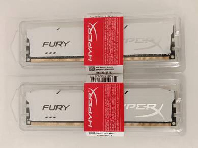 Kingston Hyperx Fury DDR3 8GB 1866MHz White