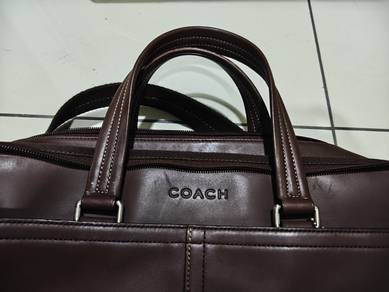 Like New! Coach Men's Work Bag