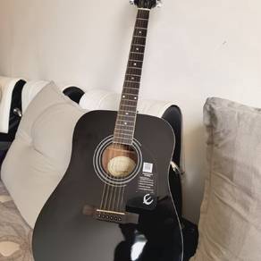Black Guitar for Sale (Epiphone DR-100 Model)

