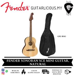 Fender Sonoran SCE 3/4 36inch Mini Steel Strings