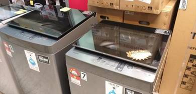 TOSHIBA 7kg Washing Machine - AW-J800AM (SG)