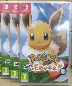 Nintendo Switch Game Pokemon Let's Lets Go Eevee