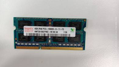 Hynix 4GB DDR3 Laptop RAM 1333MHz PC3‑10600S