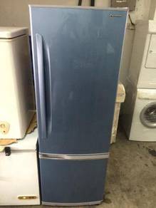 Fridge Blue Peti Sejuk Ais Refrigerator Panasonic