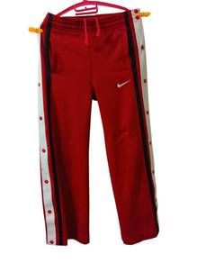 548.vintage Nike track button pants