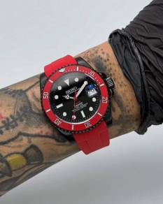 Custom Seiko Mod 40mm Custom Gloss Black "F*ck 'Em