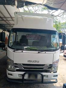 2019 ISUZU npr75 curtain sider (21.5ft)