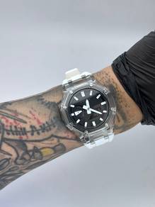 45mm Original G-Shock GA2100 Mod Clear White AP Fu