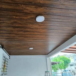 Modern wood grain pvc panel