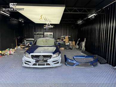 Mercedes C-Class W205 AMG C63s MP Front Bumper