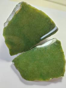 Ice Yellow/Green Type A Jadeite Jade Rough Stone