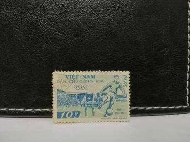 1958 Vietnam Stamp Football Olympics