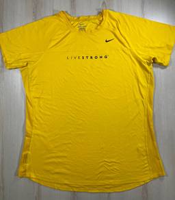 Nike Livestrong Yellow Tee #CB Used
