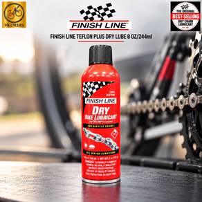 FINISH LINE Teflon Plus Dry Lube 8oz 244ml Bicycle