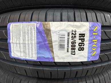 225/60/17 NI-PON RP68 Tyre 2026 Tayar