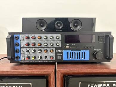 Complete Home Audio / Karaoke Speaker Set For Sale