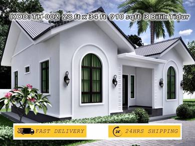 PELAN RUMAH / HOMESTAY (28 x 30 kaki) 910 kps