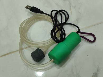 USB Mini Aquarium Air Pump / Pam Oksigen