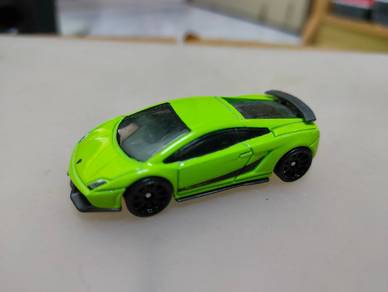 Hotwheels Loose Green Lamborghini Gallardo 5 pack