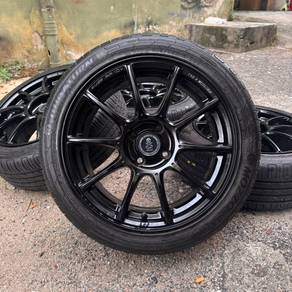Raxer 16 inch sportrim myvi city bezza almera