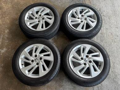 Rim second 15 jazz gk siap tayar myvi saga vios
