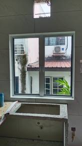 Dapur Swing Window  Gelongsor -Aluminium Kace