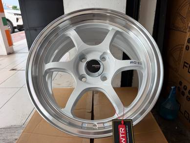 Wtr advan rg-d2 4x100 15inch —Rim baru—