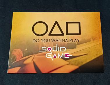 Note fantasi "Squid Game"