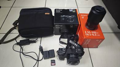 Sony A6400 Kit + 55-210mm lens