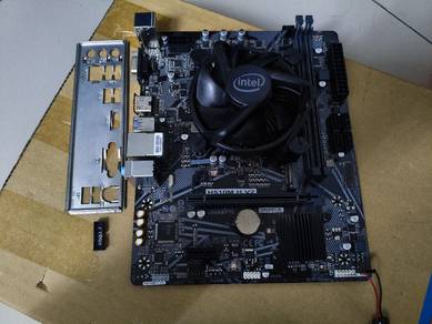 Combo Mobo H510M + CPU Intel i3 10105F + cooler