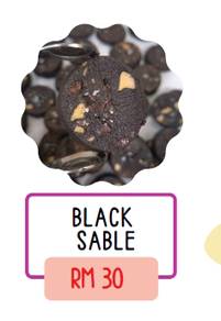 F. Cookies Raya 2026 - Black Sable Cookies