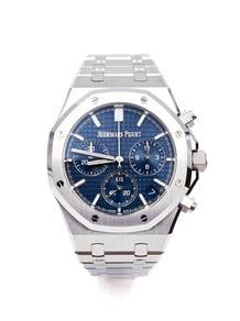 New Audemars Piguet Royal Oak Chrono Blue 26240ST