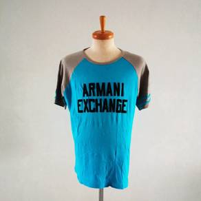 Armani Exchange Two Tone Crew Neck Tee