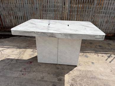 6x4ft Tall Island Cabinet Table Display Meja Count