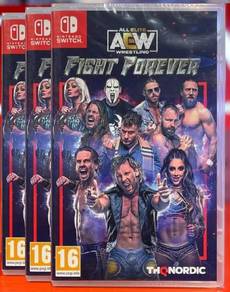 Nintendo Switch Game AEW Fight Forever WWE 2K24