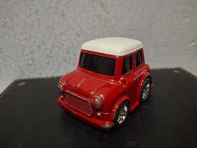 Vintage Tooned Diecast Metal Mini Cooper