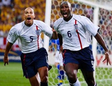 Rare jersey England World cup 2002 authentic